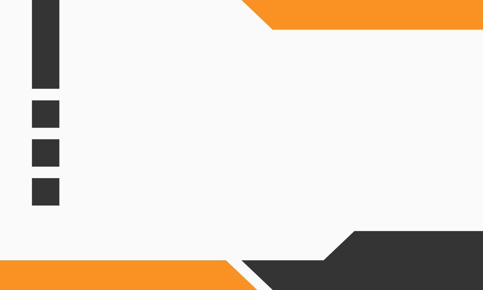 White Orange Black