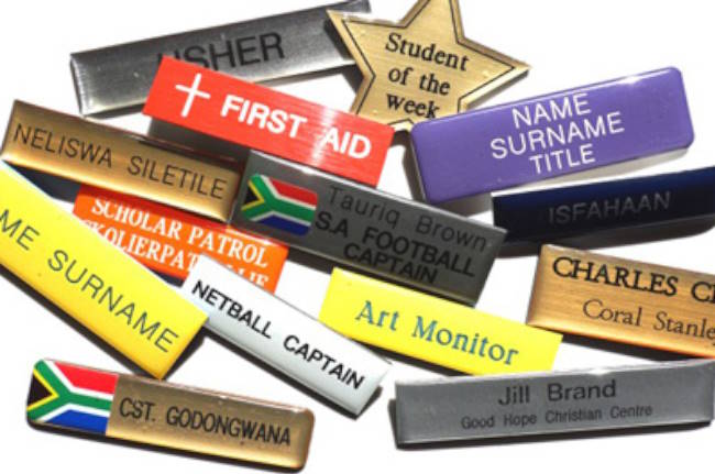 Name Badges