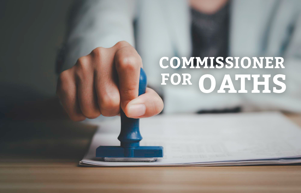 Commissioner of Oath